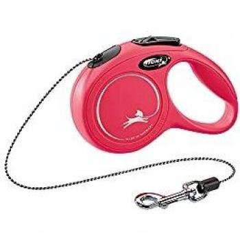 Flexi New Classic Cord Lead Red Extra Small 3m 8kg