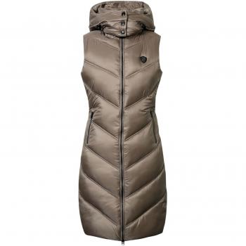 Damen Langweste Taupe von Covalliero