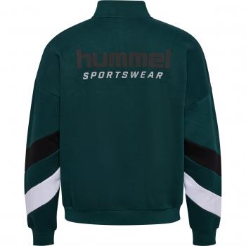 Felpa 1/2 zip oversize Hummel