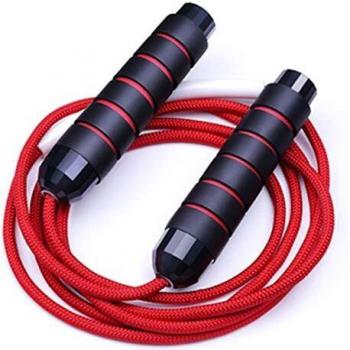 Seilspringen, Speed Rope für Fitness und Training, einstellbare Länge, rutschfeste Handgriffe, Kugellager