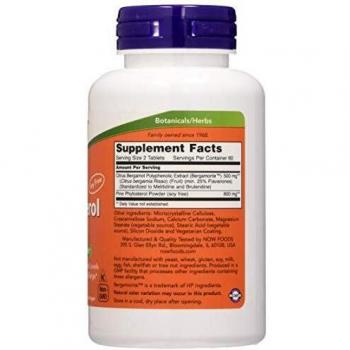 NOW FOODS Cholesterol Pro – 120 Tablets