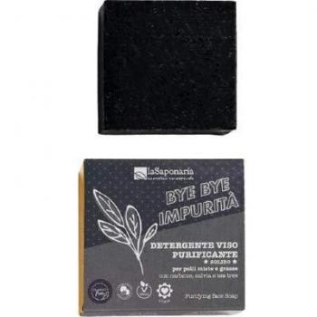 Bye bye impurità detergente viso solido purificante, 70 g