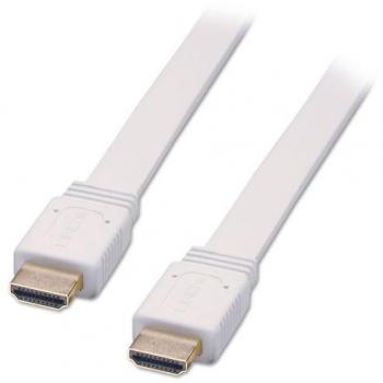 LINDY 41164 HDMI‑Flache 5 m in Weiß