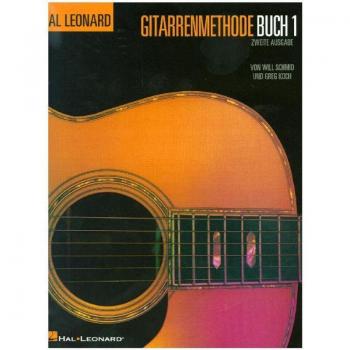 Will Schmid Hal Leonard Gitarrenmethode Buch 1. Inklusive Cd