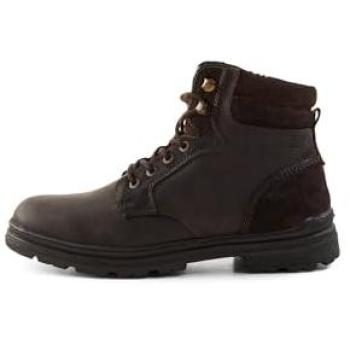 Herren Schnürboots aus Leder von Camel Active, warm gefüttert, Größe 43
