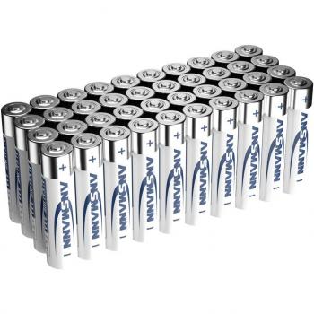 Piles Longue Durée AAA Ansmann [Lot de 40]