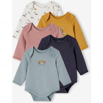 CarCurry Yellow Bodywear Set (5) – Long Sleeve, Cutaway Shoulders, 1M-54CM