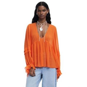 Blusa Donna Desigual Moiras in Stile a Strati