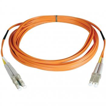 Tripp Lite High Performance Duplex Multimode Fiber Optic Patch Cable, LC to LC, 20 meters