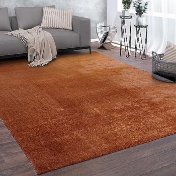Tappeto Lavabile Pelo Corto Rame 240x340 cm