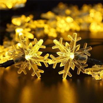 5M 20 LED Solar Powered Xmas Lights
