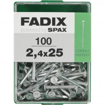 Fadix Bunte Stahlklammern 100 Stück