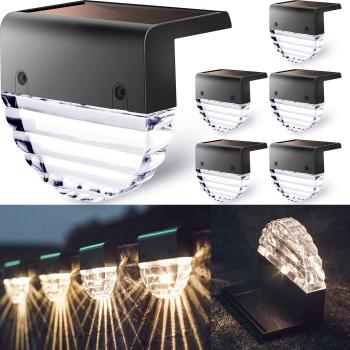 IP65 Waterproof Solar LED Outdoor Wall Light for Pathways