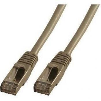 Cable de Red MCL RJ45 Cat 6 A F/UTP LSZH 3m Gris
