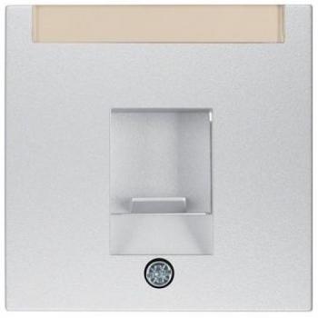Berker Schalterzubehör Aluminium matt