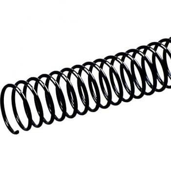 Argola Espiral 5:1 40mm Preta