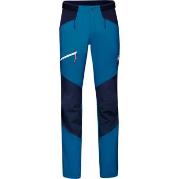Pantaloni Mammut Taiss SO Alpinismo Blu Uomo Taglia 52
