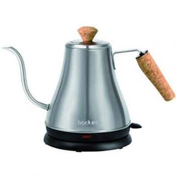 Bodum 11883‑57EURO Bouilloire Chromée Mat 0,8 L