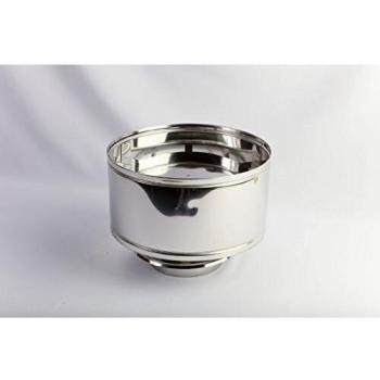 Sombrerete antilluvia Dinak 125 mm inoxidable