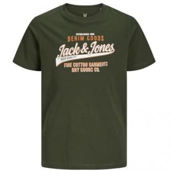 Jack & Jones Junior Rundhalsshirt »JJELOGO TEE SS O-NECK 2 COL S NOOS JNR«
