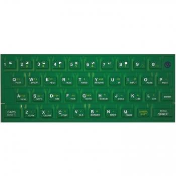 Gummimatte in Grün für Sinclair ZX Spectrum 16k/48k