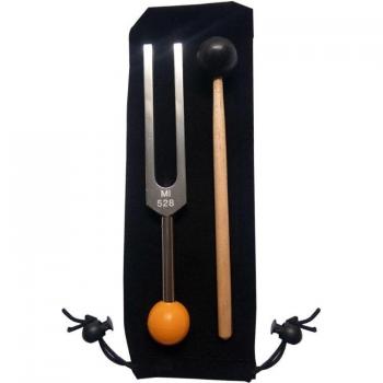 Diapason de Tuning 528 HZ avec socle en perles bouddha