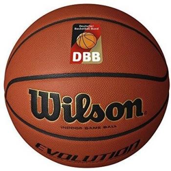 Wilson Innen‑Basketball Evolution Braun, 5‑Punkt-Standard