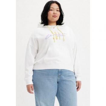 Sudadera Levi’s Plus Size con Capucha y Estampado Real