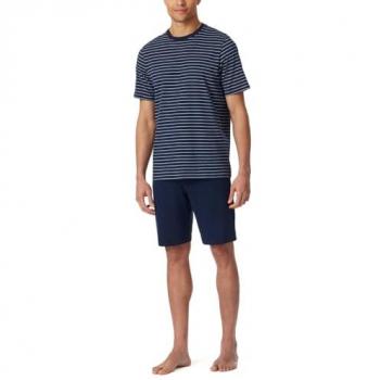 Pyjama Confort Schiesser Bleu