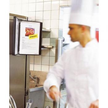 Sistema di Bacheche Tarifold 424107 – Supporto A4 Nero 10 Cartelline