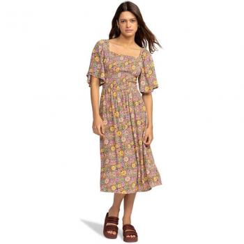 Roxy Tropical Sunshine Short Sleeve Dress