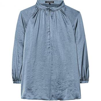 Luisa Cerano Bluse Chemisier Blau Größe 42