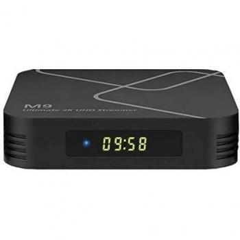 Medialink M9 8K 4K HD 5G Dual WiFi Bluetooth HDR10 Android 9.0 + Linux Internet TV IP Schwarz