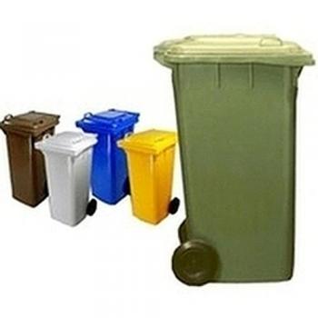 Poubelle de tri jaune 240 litres