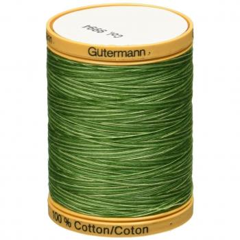Gutermann Organic Thread – Variegated Green Foliage
