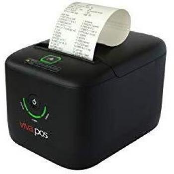 Impresora Térmica P84-USL USB/RS232/Ethernet Negra Vivapos IDRO84P8E