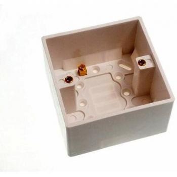 Single Gang Surface Mount Back Box 47mm