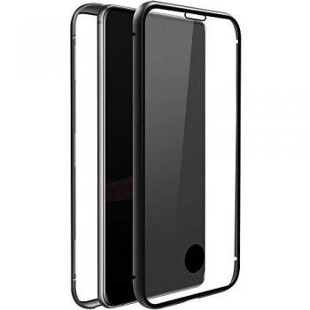 Full Glass Case Cover 360° voor Samsung Galaxy A71 in Zwart