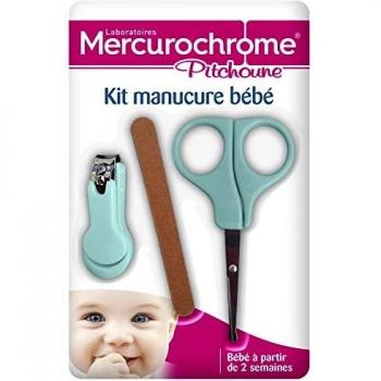 Mercurochrome Baby Nail Clipper Set
