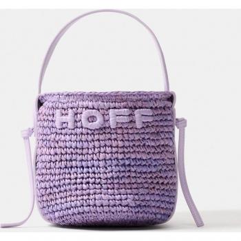 Bolso Bombonera HOFF de Rafia con Estilo