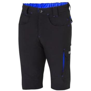 Sparco Tech Light Shorts in Black‑Blue