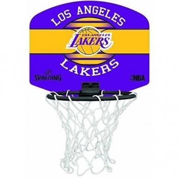 Spalding Adult Tee Unisex – 29 × 24 cm – Violet und Gelb