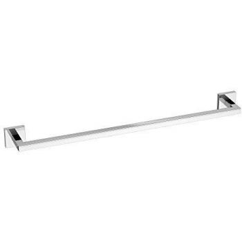 Elegant Chrome Towel Rail Wall-Mounted Square Bathroom Organizer ACC122