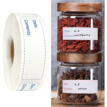 Label Congélation 1x3 Pot Épicerie