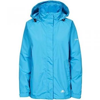 Trespass Waterproof Women's Tarron II Bermuda Jacket with Hidden Hood
