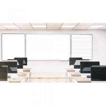 ALLboards Liniert Magnetisches Whiteboard 80x95 cm