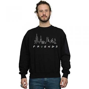 Felpa con Logo Skyline Friends per Uomo