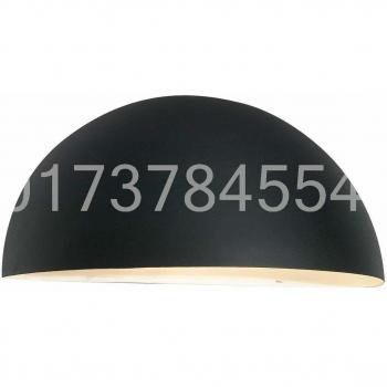 Aplique de Jardin Paris 14cm Negro
