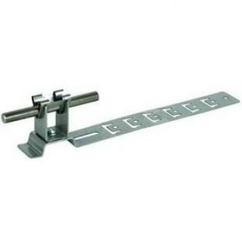 Dehn 206209 Dachleitungshalter UNIgrip NIRO H 20mm Rd 8mm m. geprägter Strebe L 205mm