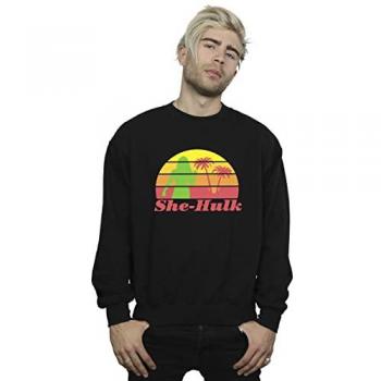 Black Sunset Flex She‑Hulk Lawyer Hoodie – Menswear